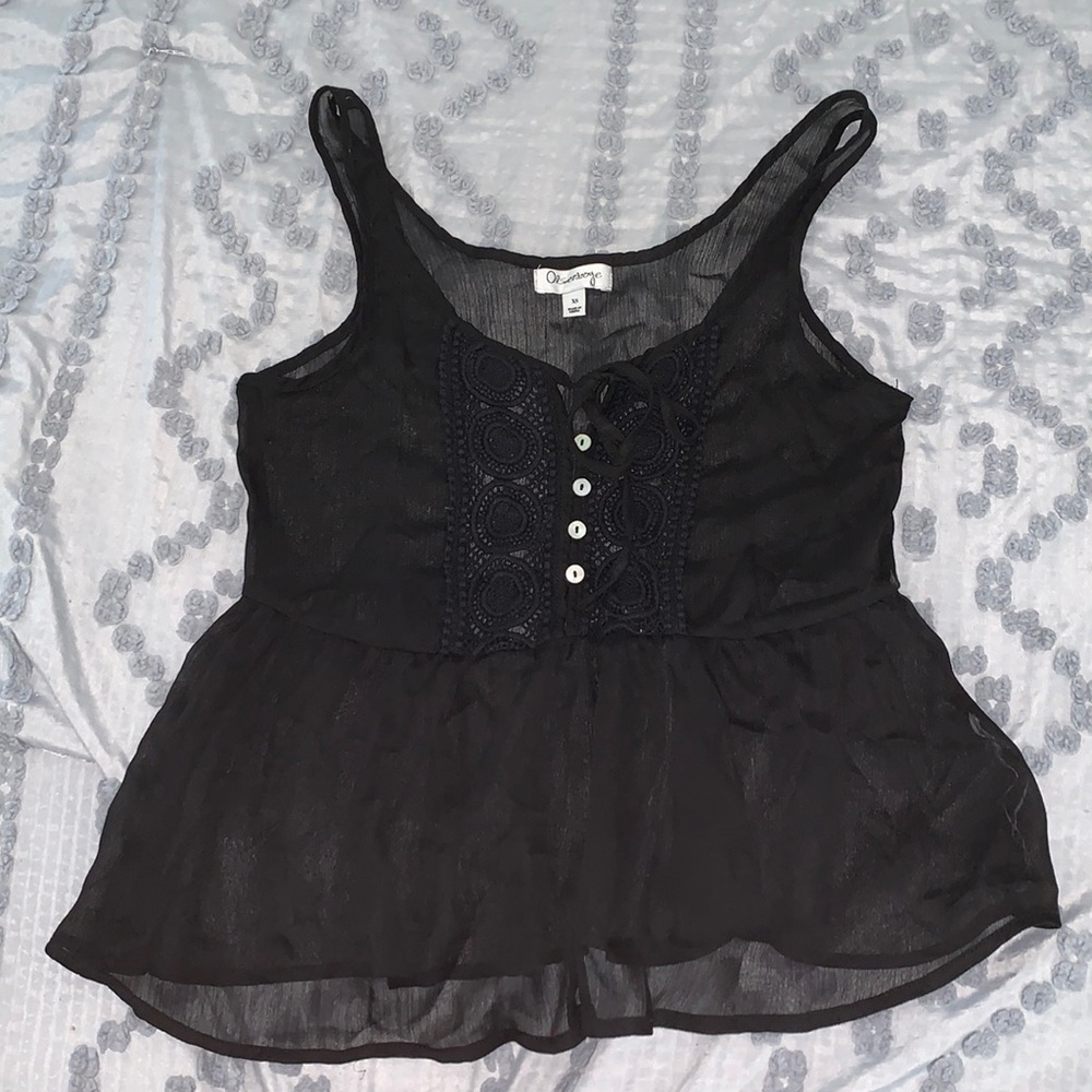 XS olsenboye black top